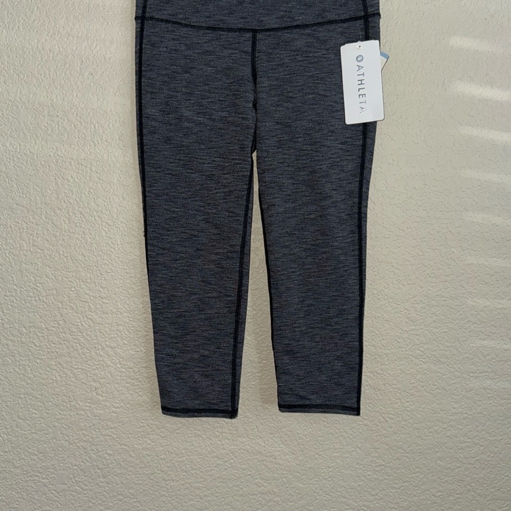 Athleta Kids Charcoal Leggings